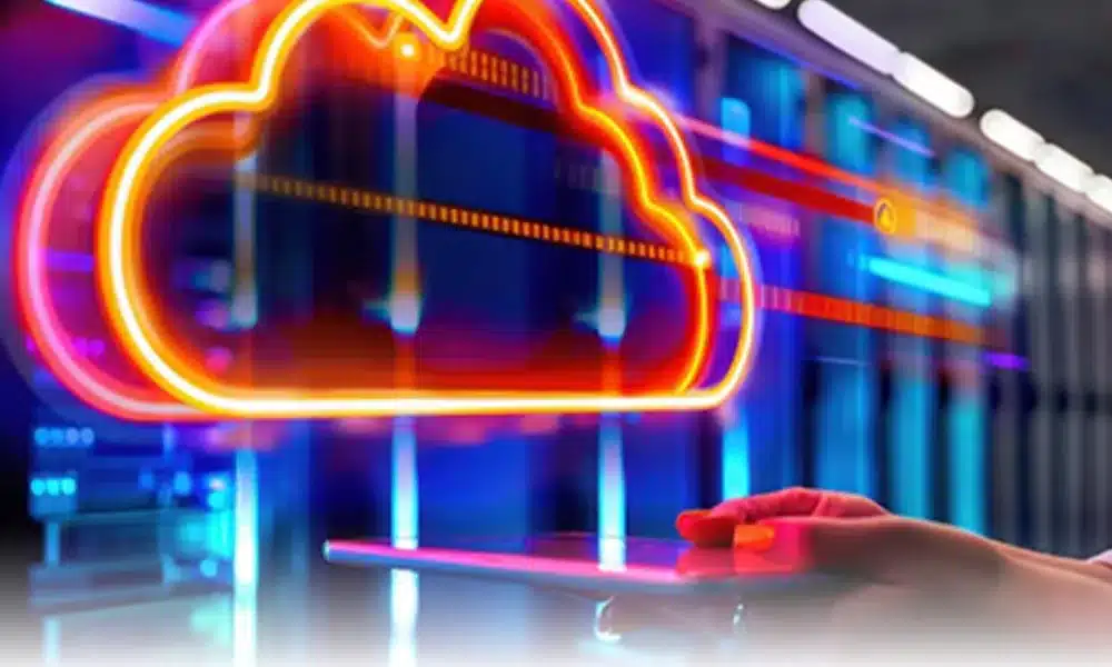 Abstract cloud technology network